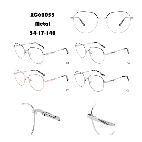 Color Block Irregular Metal Glasses Frame W34862055