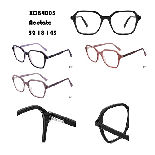 Color Block Large Fram Acetate Glasses Frame W34884005