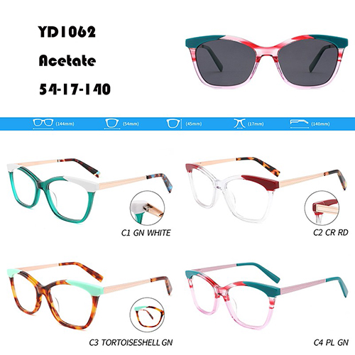 Color Lead-free Acetate Eyeglasses W3551062