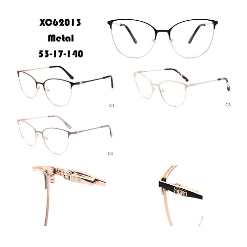 Color-blocking Metal Glasses Frame W34862013