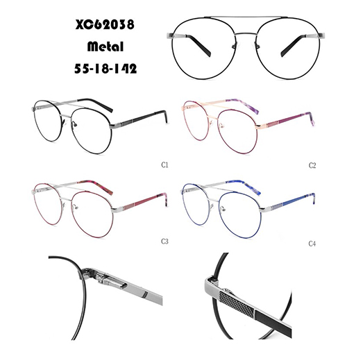 Double Beam Retro Glasses Frame W34862038