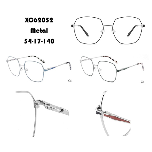 Elegant Large Metal Glasses Frame W34862052