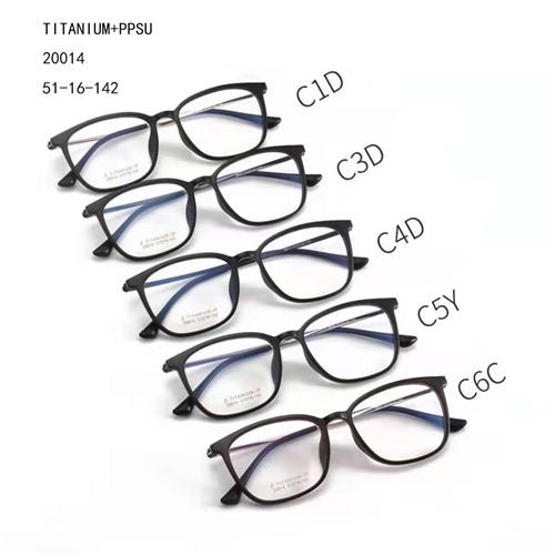 Factory New Design Montures De lunettes Titanium PPSU X140120014