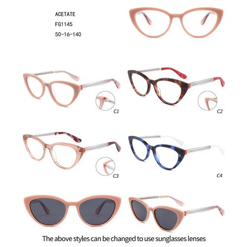 Fashion Acetate Lunettes Colorful Women Good Price W3551145