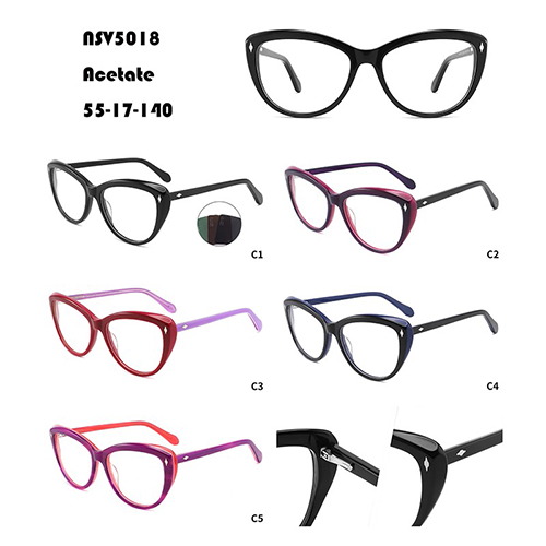 Fashion Cat Eye Acetate Eyeglasses W3645018