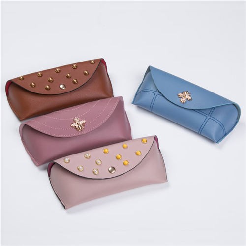 Fashion Design Special Flower PU Eyeglasses Case W303005