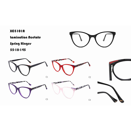Fashion Laminated Acetate Eyeglasses W3483101A