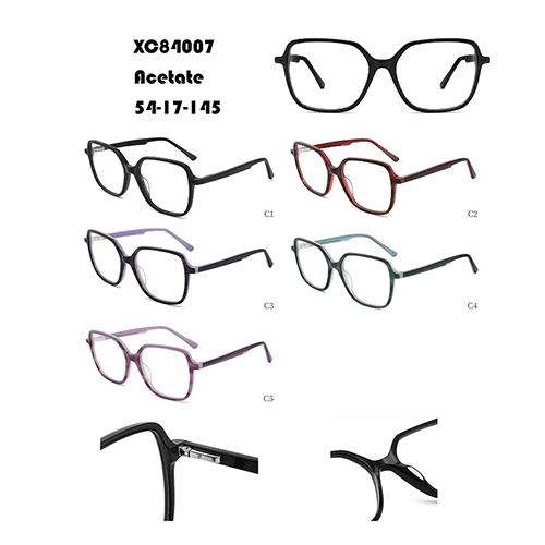 Fashion Large Frame Acetate Glasses Frame W34884007