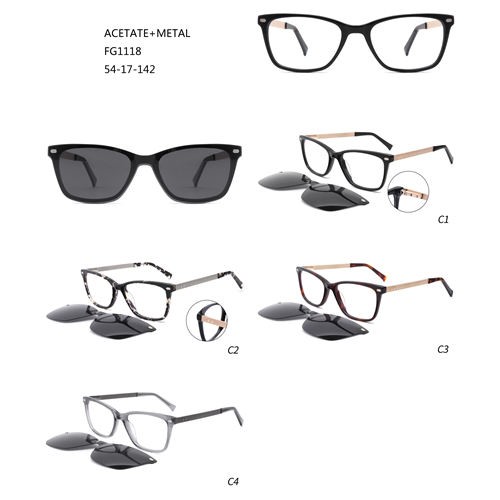 Fashion Metal Amazon Hot Sale Clip On Sunglasses W3551118