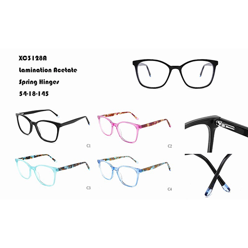 Fashion Oversized Laminated Acetate Glasses W3483128A