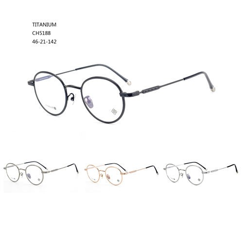 Fashion Titanium New Design Lunettes Solaires Round Eyewear S4165188