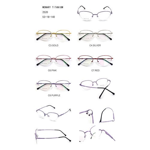 Frames Optical Colorful Special Glasses Memory Titanium J10032520