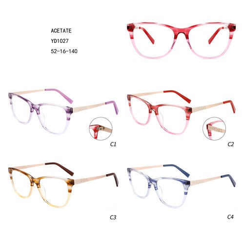 Good Price Women Colorful Acetate Gafas Retro Special W3551027