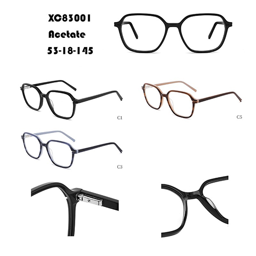 Hexagonal Acetate Optical Frame W34883001