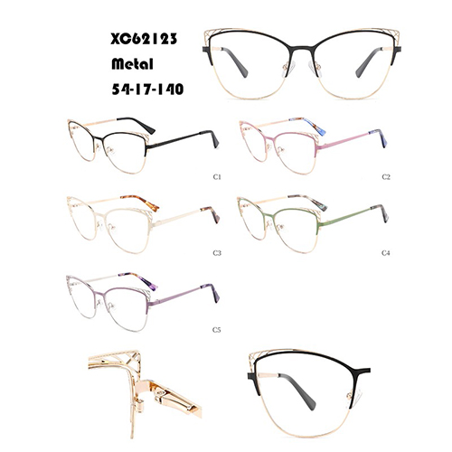 Hollow Metal Eyeglasses Frame W34862123