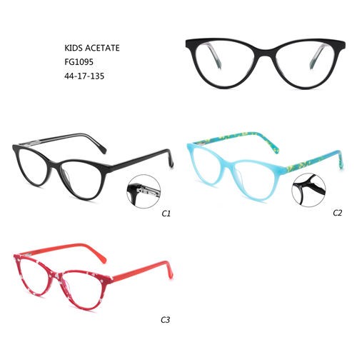 Hot Sale Colorful Kids Fashion Eyeglasses Montures De Lunettes W3551095