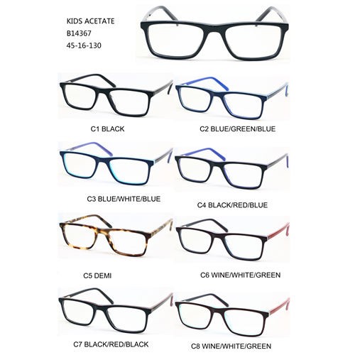 Hot Sale New Design Acetate Optical Frame Kids Fashion Lunettes Solaires W30514367