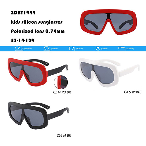Kids Comfortable Silicone Sunglasses W3551944