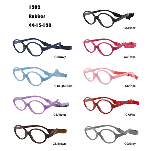 Kids Strap Rubber Eyeglasses W3531202