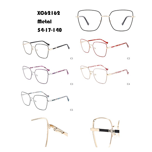 Large Metal Eyeglasses Frame W34862162