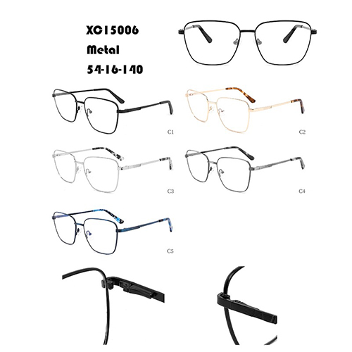 Literary Metal Eyeglasses Frame In Stock W34815006