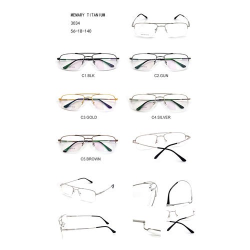 Memory Titanium Frames Optical Eyewear Colorful J10033034