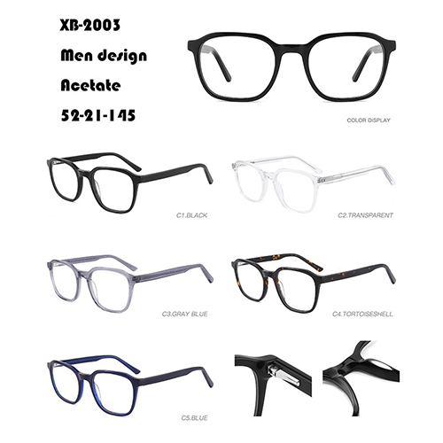 Men Fashion Acetate Glasses W3712003