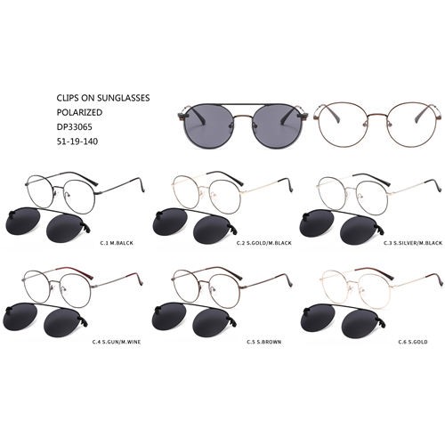 Metal Eyewear Polarized Clip On Sunglasses W31633065