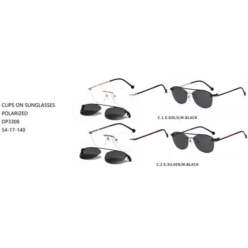 Metal Fashion Polarized Sunglasses Clip On W31633088