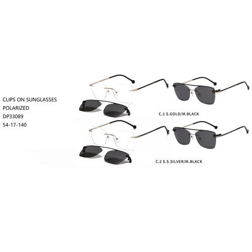 Metal Fashion Polarized Sunglasses Clip On W31633089