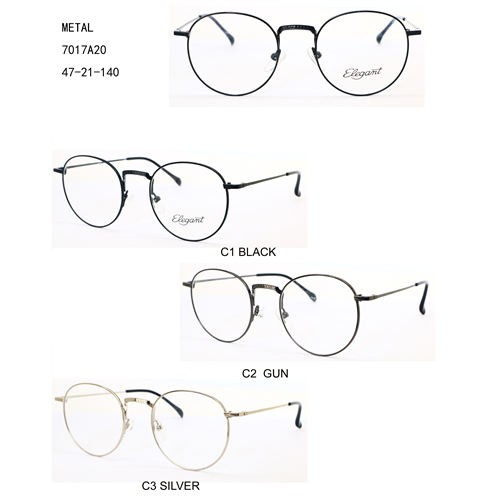 Metal Fashion Round New Design Lunettes Solaires W305701720