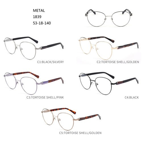 Metal Luxury Optical Frames 2020 Colorful Eye Wear W3541839
