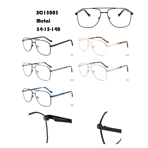 Myopia Full Frame Metal Eyeglasses Frame In Stock W34815003