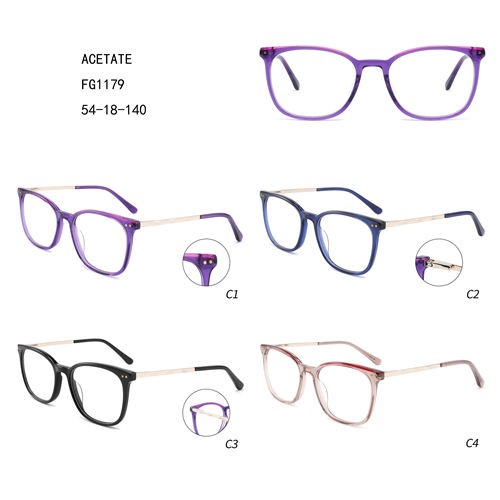 Oversize Fashion Colorful Gafas Women Acetate W3551179