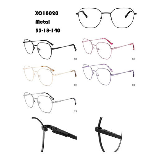 Pink Metal Eyeglasses Frame In Stock W34818020