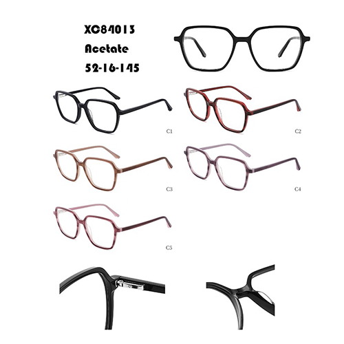 Polygonal Acetate Glasses Frame Factory W34884013
