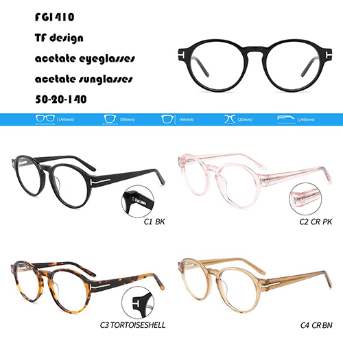 Retro Acetate Glasses W3551410