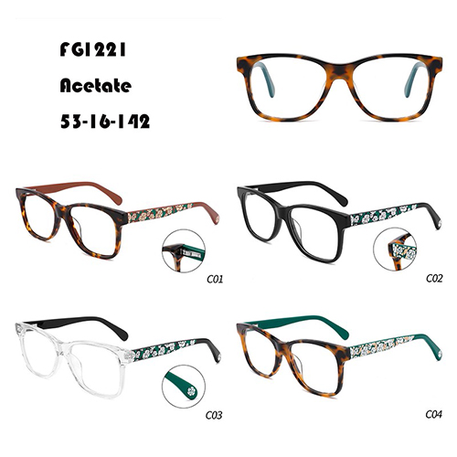 Retro Acetate Optical Frame Wholesale W3551221