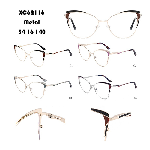 Retro Personality Metal Optical Frame W34862116