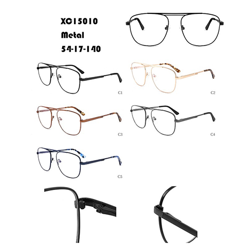 Simple Metal Eyeglasses Frame In Stock W34815010