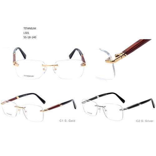 Special Korea Design Lunettes Solaires Titanium Rimless S41201