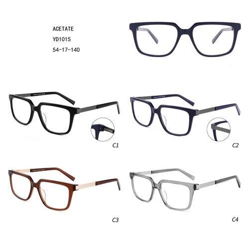 Special Retro Acetate Luxury Gafas Colorful Women Square W3551015