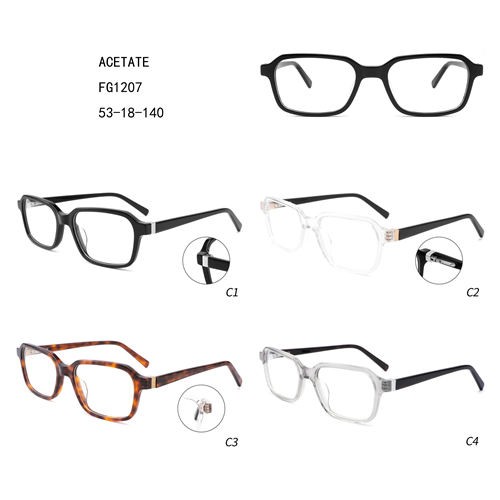 Square 2021 New Design Fashion Acetate Gafas W3551207