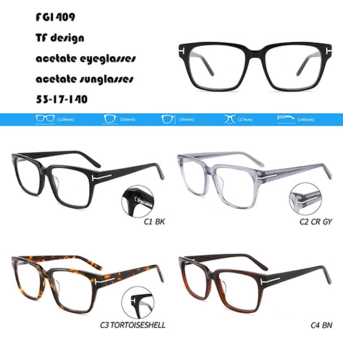 Square Acetate Glasses W3551409