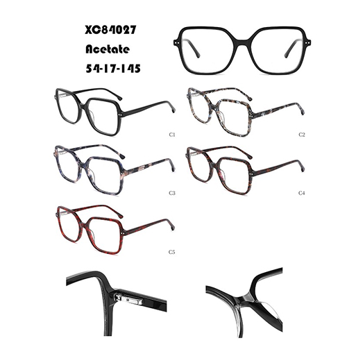 Square Big Frame Acetate Glasses Frame Factory W34884027