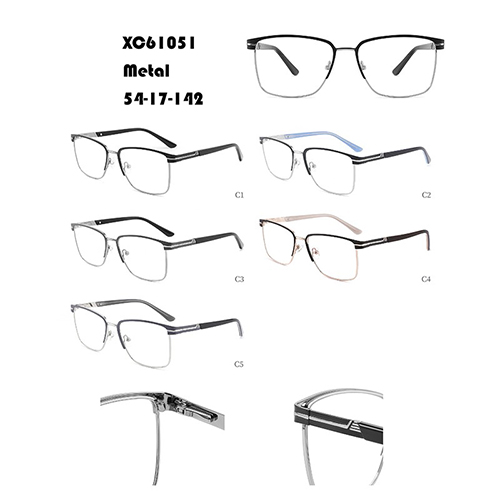 Square Metal Optical Frame Factory W34861051