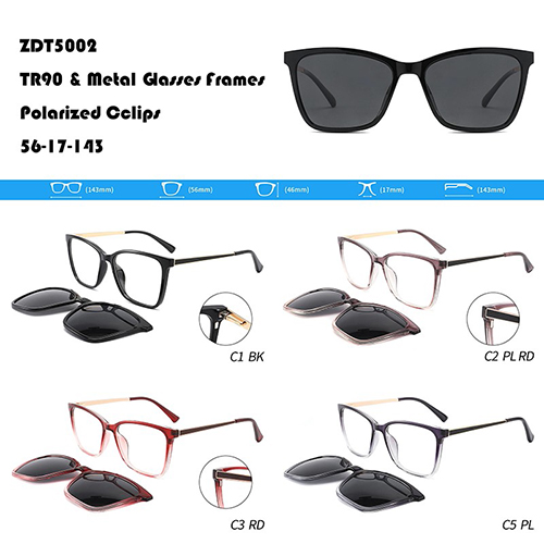 TR90 And Metal Clips On Sunglasses W3555002