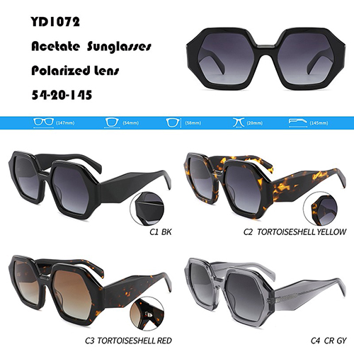 Thick Frame Acetate Sunglasses W3551072