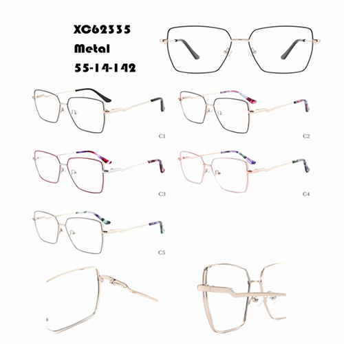 Thick Metal Frame Glasses W34862335