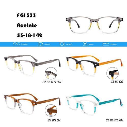 Transparent Acetate Optical Frame W3551333